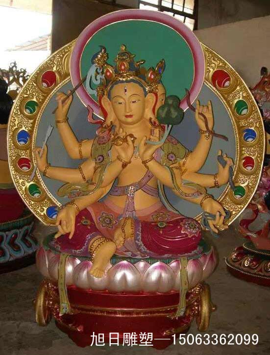 千手觀(guān)音鑄銅、鍛銅雕塑